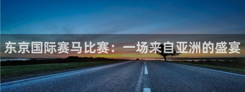 2026世预赛全部赛程：东京国际赛马比赛：一场来自亚洲的盛宴